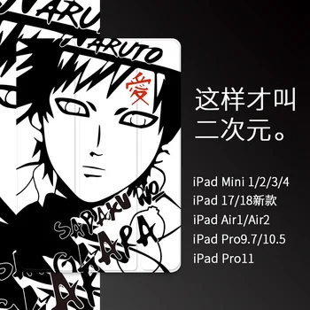 Japānas Anime Magnēts Flip Cover case For iPad 9.7 Pro gaisa 10.5 11 12.9 Mini 2 3 4 5 2019 Tablete Gadījumā jauno ipad 9.7 2017 2018