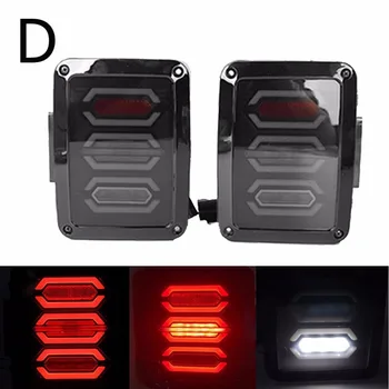 LED Atpakaļgaitu Bremzes Aizmugurējie Lukturi Ar ES/MUMS Standarta Atpakaļgaitas Gaismas Signālu Gaisma Auto Auto Tali Gaismu 07-16 Jeep Wrangler