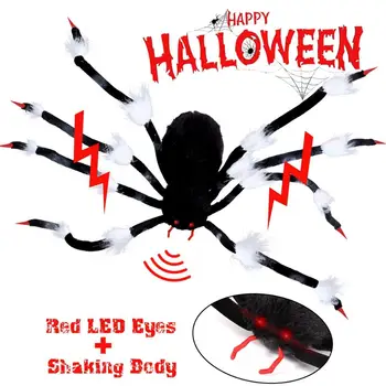 PATIMATE 1gb Halloween Simulācijas Spider Halloween Dekorēšanas Mājas Šausmu Halloween Puse Piederumi Bērnu Rotaļlietas