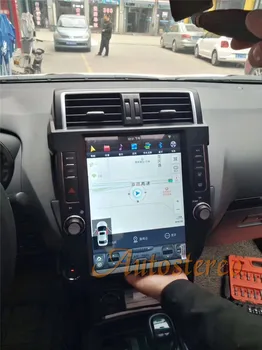 Tesla Stils Android 9.0 Touch screen bezmaksas GPS Auto Multimedia Player TOYOTA Prado 2010. - 2013. Gadam Audio Radio stereo galvas vienības IPS