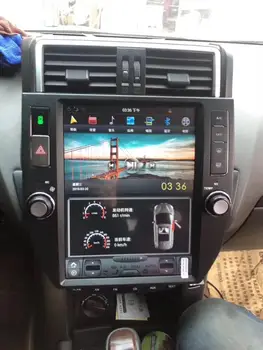 Tesla Stils Android 9.0 Touch screen bezmaksas GPS Auto Multimedia Player TOYOTA Prado 2010. - 2013. Gadam Audio Radio stereo galvas vienības IPS