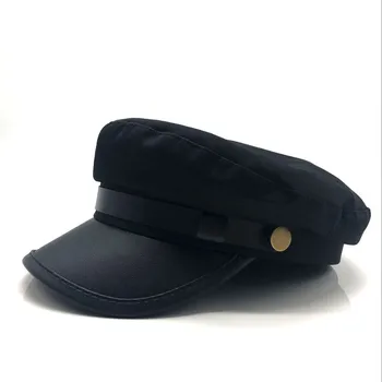 2018 Jaunas unisex sarkans melns dzīvoklis navy cepuri klp sieviešu vīriešu modes beretes karstā pārdošanas ielu stilu, berete caps zīmola cepures Laikraksta Klp