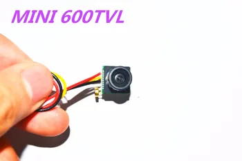 TendFlying 600TVL 170 grādu super mazo krāsu video mini FPV kamera ar audio Mini 200 250 300 Quadcopter
