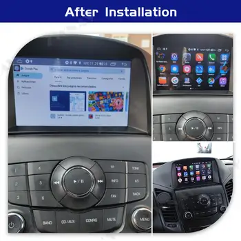 Android Auto Multimedia Player Chevrolet Orlando 2011 2012 2013 GPS Navigācija Audio Radio stereo ekrāns galvas vienības