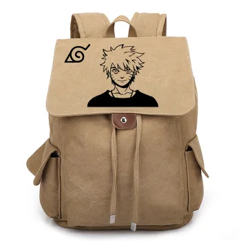 Animācija Naruto viena pleca soma slīpā maza soma mugursoma audekls maiss Anime Mugursomas sievietēm vīriešiem