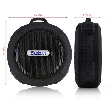 Portatīvo Skaļruni, Bluetooth Āra Bezvadu Mūzikas Skaļrunis, Subwoofer, Sporta Stereo Skaņu Mini Skaļrunis Bluetooth Portable Bass