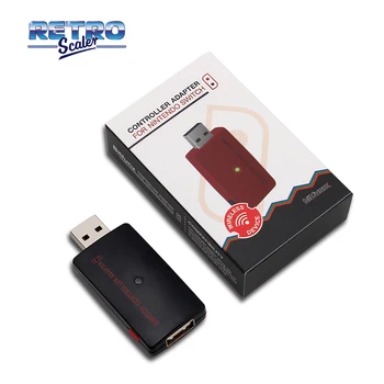 RetroScaler Bezvadu Bluetooth USB Kontrolieris Pārveidotāja Adapteris, Nintendo Pārslēgties uz PS4/PS3/PlayStation Pro/Xbox One S/X