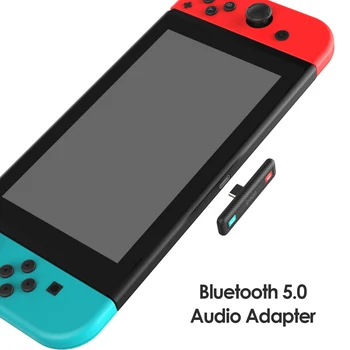 Dual Bluetooth V5.0 Adapteri Audio Uztvērēju Nintendo Slēdzis PS4/Slēdzis Lite Elektronisko Mašīnu Piederumi