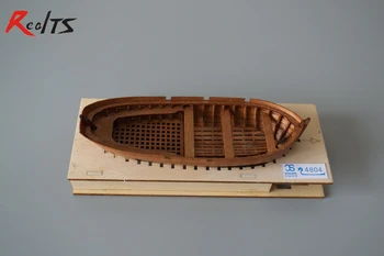 RealTS klasiskas koka laivas 1/48 glābšanas koka laivu salikt komplektu, koka puzzle