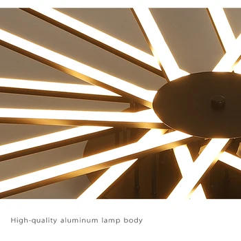 LED Lustras Mūsdienu Lustras Apgaismojums Dzīves Telpu Dekorēšana Balts Stilīgs Mājas Guļamistaba, Ēdamistaba Apgaismojuma Armatūra