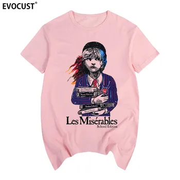 Les Miserables ar īsām piedurknēm T-krekls Kokvilnas Vīriešu T krekls New TEE TSHIRT Sieviešu Modes unisex