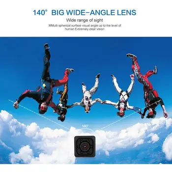 SQ11 Mini Kameras 1080P Portatīvo Cube Kameras Mini Drošības Kamera Nakts Redzamības Kustības detektors Slēptās Kameras Atbalsta TF Karti