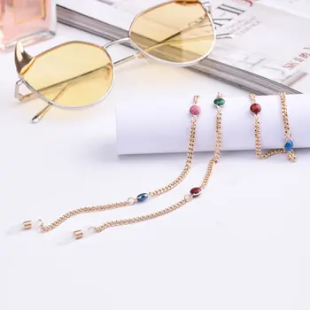 Modes Vara Lasīšanas Brilles, Ķēdes Sievietēm Metāla Saulesbrilles Auklas Vintage Krāsas Fāzēm, Briļļu Ķēdes Briļļu Turētājs