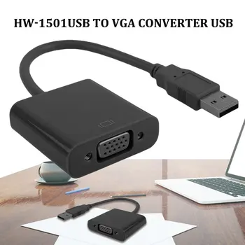Usb Vga Converter Usb Vga Usb3 0 Vga Usb Vga Extension Cable Plug and Play USB3.0 Saskarne