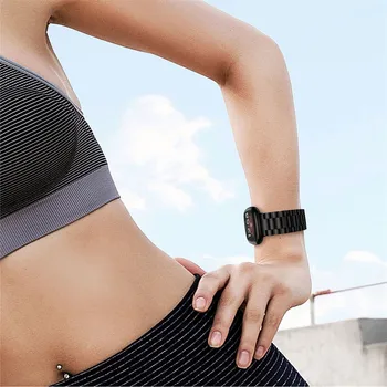 Nerūsējošā Tērauda Watchband Par Fitbit Versa 3 Sajūtu Smartwatch Band Nomaiņa Aproce sieviešu, vīriešu Siksna Piederumi Aproce
