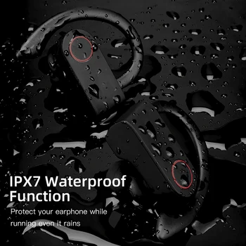 A9 TWS Bezvadu Bluetooth 5.0 Austiņas Sporta Austiņas Auss Āķis Darbojas Trokšņa Slāpēšanas Stereo Earbuds Ar MIC Ūdensizturīgs