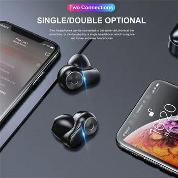 Jaunā tehnoloģija Mini TWS Touch Kontroli TWS Bluetooth Austiņas 5.0 Bezvadu Earbuds Bluetooth Austiņas Samsung galaxy s10 s8