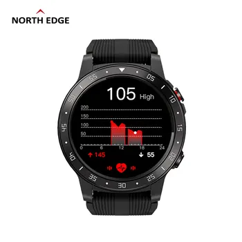 Northedge GPS Smart Skatīties Darbojas Sporta GPS Skatīties Bluetooth Tālruņa Zvanu Viedtālrunis Ūdensizturīgs sirdsdarbība Kompass, Augstuma Pulkstenis