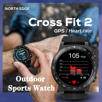 Northedge GPS Smart Skatīties Darbojas Sporta GPS Skatīties Bluetooth Tālruņa Zvanu Viedtālrunis Ūdensizturīgs sirdsdarbība Kompass, Augstuma Pulkstenis