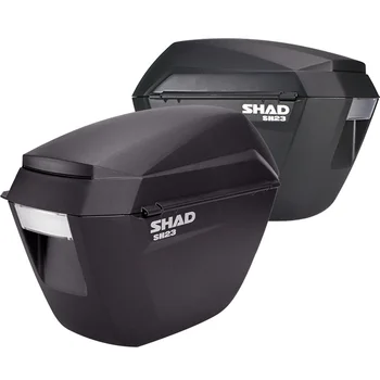 Universālā SH23 sānu kastes+balstenis SHAD motocikla sānu kastes+sānu rāmis universālā brīvi regulējams sānu rāmis