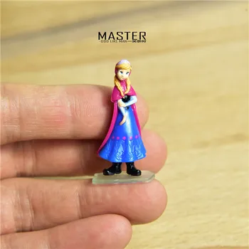 36piece 3.5 cm sākotnējā ļoti maza Klasiskās bērnu māsa Princese rīcības Attēls Kolekcionējamus Modelis Rotaļlietas