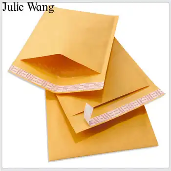Julie Wang 20PCS Burbulis Sūtītājiem, Automātiskais Zīmogs Pasta Polsterētas Aploksnes Ūdensizturīgs Un triecienizturīgs Kuģniecības Somas Rotaslietas Iepakošanas Soma