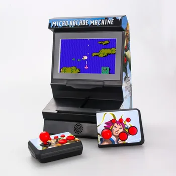 Cdragon Mini Double Rokas Spēļu Konsole 300 1 Spēles Ierīci, Retro Stila Mini, Classic Arcade Machine Atbalsta TF Kartes Dāvanu