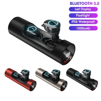 X8 Touch Kontroli TWS Bluetooth 5.0 Austiņas Mini Bezvadu Austiņas Austiņas Stereo Earbuds Waterprood Sporta Austiņas ar Mic