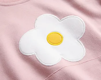 Ir 2021. Baby Girl Pavasara bodysuit Ar Galvu Jaundzimušie Bērni, Meitenes cute Ziedu drukāt Jumpsuit Sweet princess apģērbs