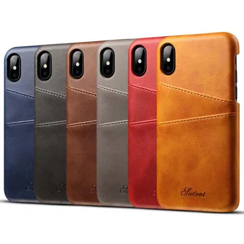 Ādas Gadījumā IPhone 12 Pro Max Mini Kredītkartes Īpašnieks Seifa Lieta par Iphone 11 12 7 8 XR XS X Luksusa Slim Grūti Aizmugurējo Vāciņu