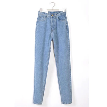 Vintage augsta vidukļa džinsus vai sieviete ir 2021. izdilis melna zila mamma boyfriend jeans sieviešu džinsa bikses, sieviešu bikses streetwear