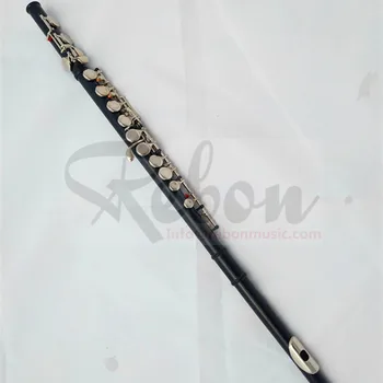 Weifang Rebon Lēti Satin Black C taustiņu, 16 Caurumi Flauta