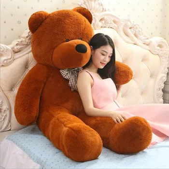 2018 Karstā Pārdošanas Liela Izmēra Milzu Bear Teddy Bear, mīkstās Rotaļlietas Dzīvnieku Augstas Kvalitātes Cena Mīkstās Rotaļlietas Meitenēm Rotaļlietas Bērniem Dāvanu