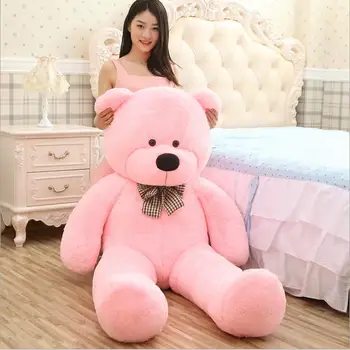 2018 Karstā Pārdošanas Liela Izmēra Milzu Bear Teddy Bear, mīkstās Rotaļlietas Dzīvnieku Augstas Kvalitātes Cena Mīkstās Rotaļlietas Meitenēm Rotaļlietas Bērniem Dāvanu
