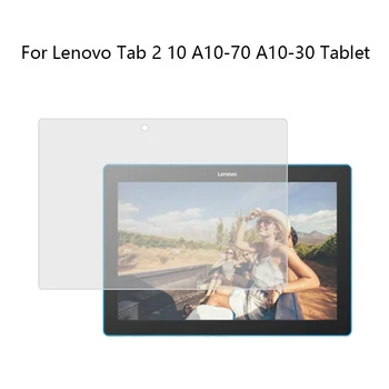 9H Rūdīta Stikla Ekrāna Aizsargs Filmu Lenovo Tab 2 A10-30 TB2-X30F TB2-X30L A10-70 A10-70F A10-70LC 10.1
