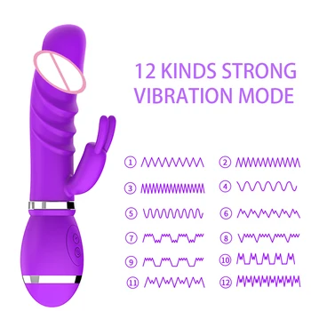 VATINE Dubultā Masāža Maksts Seksa Rotaļlietas Lelles Sievietēm Sieviešu Vibrators Klitora Stimulators Trušu Dildo Reālistiskā Pieaugušo Vibratori