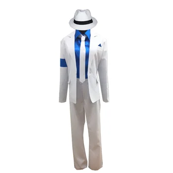 Pasūtījuma Michael Jackson Raitu Noziedzīgo Uzvalks Michael Jackson Cosplay Kostīms