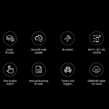 RM4C Mini Smart Home WiFi IS Tālvadības pults Automatizācijas Moduļi Savietojami ar Alexa Amazon, Google Home