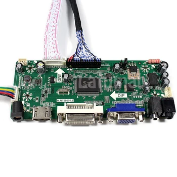 Latumab Jaunu LCD LED LVDS Kontrolieris Valdes Vadītāja komplekts LTN154X3-L03 HDMI + DVI + VGA par 15.4