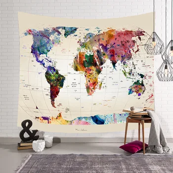 Liela auduma Pasaules Kartē mājas Piederumi Detalizētu Antīko Plakātu Sienas karti Matēts Karte Pasaulē mājas dekori mājas apdare