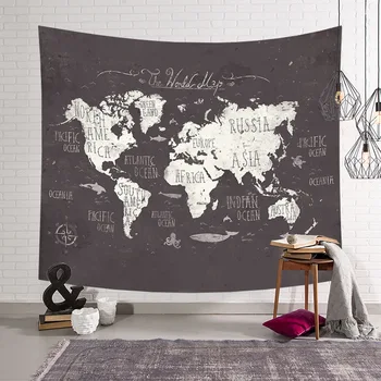 Liela auduma Pasaules Kartē mājas Piederumi Detalizētu Antīko Plakātu Sienas karti Matēts Karte Pasaulē mājas dekori mājas apdare