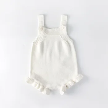 Sodawn 2GAB Bērnu Apģērbu Komplekts Meitene New Baby Girl Romper Trikotāžas Jumpsuit+Mētelis Rudens Ziemas Drēbes Toddler Meitene Uzvalks