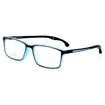 CICCOLINI Plastmasas TR90 Vīriešu Brilles Rāmis Ultravieglajiem Stilīgs Vīriešu Taisnstūra Acu Miopija Recepšu Brilles Rāmji MD1019