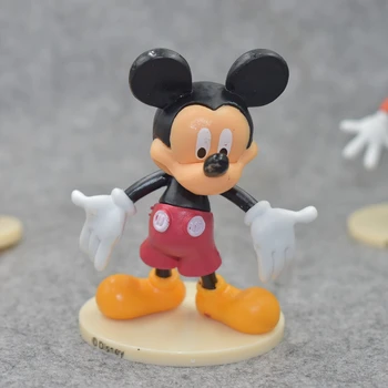 Disney Mickey Mouse House Attēls Rotaļlietas Mickey Mouse Minne Peli Dumjš Plutons Donald Duck Daisy Duck Rīcības Attēls 6 Gab./Komplekts