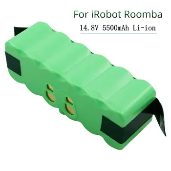 Uzlādējamo Akumulatoru Nomaiņa 14.8 V 5500mAh Li-ion par iRobot Roomba Putekļusūcēju 500 550 580 600 650 700 780 880 800 980