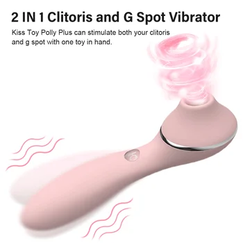 SKŪPSTS ROTAĻLIETAS Polly Nepieredzējis Klitora Vibrators Sūcējs Apsildāmi G Spot Vibrators Klitora Stimulators Krūšu galu Zīdējs Pieaugušo Seksa Rotaļlietas Sieviete