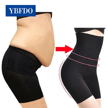 YBFDO Shapewear Sievietēm Vēders Kontroles Bikses ar Augstu Vidukli, Biksīšu Vidum Augšstilba Body Shaper Bodysuit Veidošanā Dāma