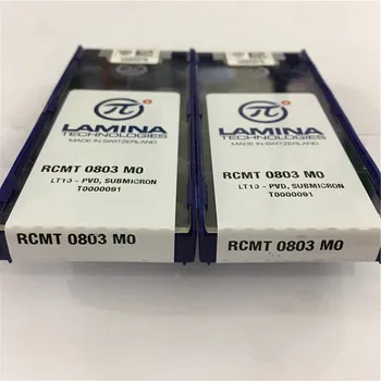 RCMT0803MO LT10 Oriģināls LAMINA karbīda ielikt ar labāko kvalitāti 10pcs/daudz bezmaksas piegāde