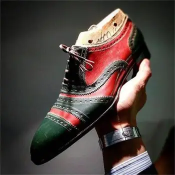 Vīriešiem Kurpes Augstas Kvalitātes Pu Ādas Jaunas Modes Stilīgs Dizains Mūks Siksniņu Kurpes Gadījuma Oficiālu Kurpes Oxfords Zapatos De Hombre HG125