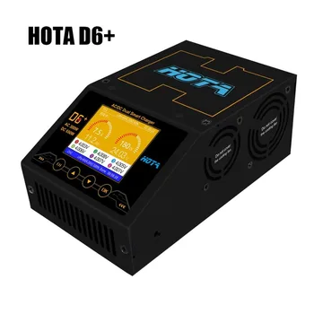 Hota D6+ Plus AC 300w DC 2x325w 2x15a Dual Channel Smart Lipo Akumulatoru Lādētājs Discharger par RC Dūkoņa Rezerves Daļas